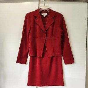 Red 2pc Suit